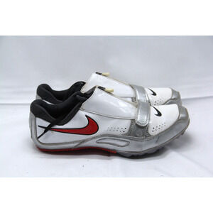 Nike Zoom Rival Brothers Track Running Shoes Mens Size 8 White Gray 502620-160
